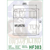 HifloFiltro HF303 Chrome Oil Filter for Honda, Yamaha, Kawasaki_3