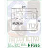HifloFiltro HF565 Motorcycle Oil Filter for Aprilia, Moto Guzzi & Gilera_2