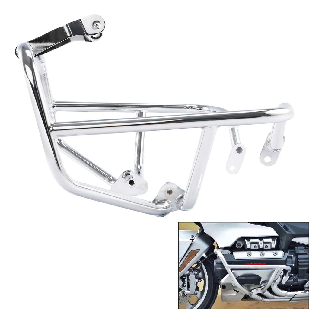 Motorcycle Front Engine Guard Crash Bars GL1800 01-16 (Left+Right)_2