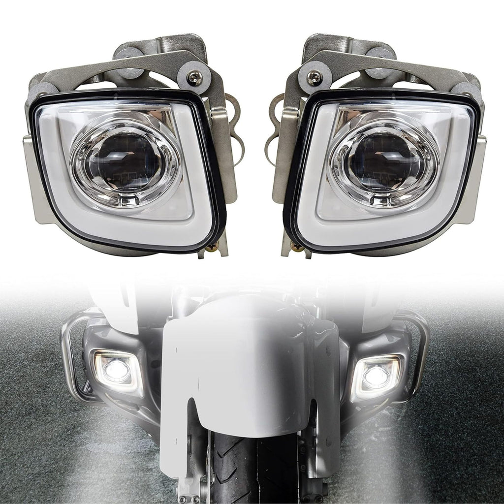 Rectangular LED Fog Light Kit for Honda Goldwing GL1800 2012–2016_4