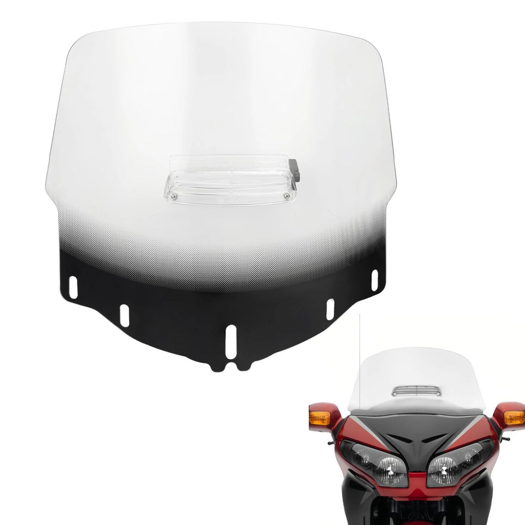 Honda Goldwing GL1800 2001-2017 Touring 5-Hole Windshield Clear/Smoke_3