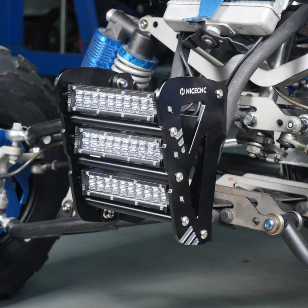 Yamaha Raptor 700 / 700R Front Bumper LED Light Bar Kit (2013–2026)_8