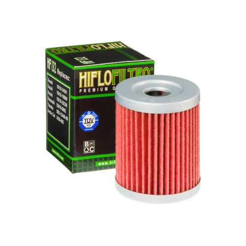 Hiflofiltro HF132 Motorcycle Oil Filter for Suzuki, Yamaha, Kawasaki & ATV Models - EB11242865