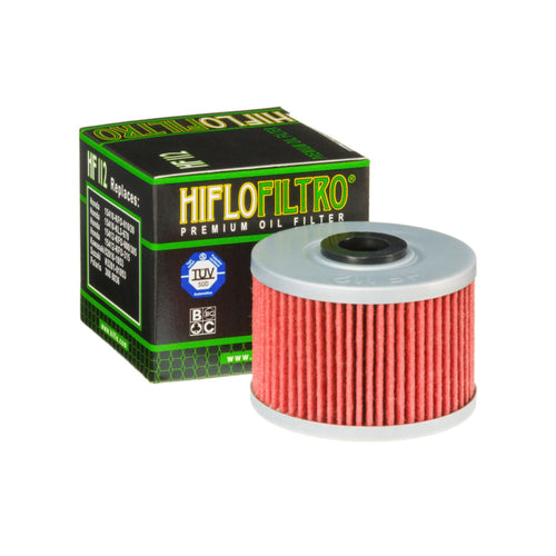 HIFLOFILTRO HF112 Kawasaki Oil Filter for KX450F, KLX110, KLX140, KLX250, KLX450 & ATV_1