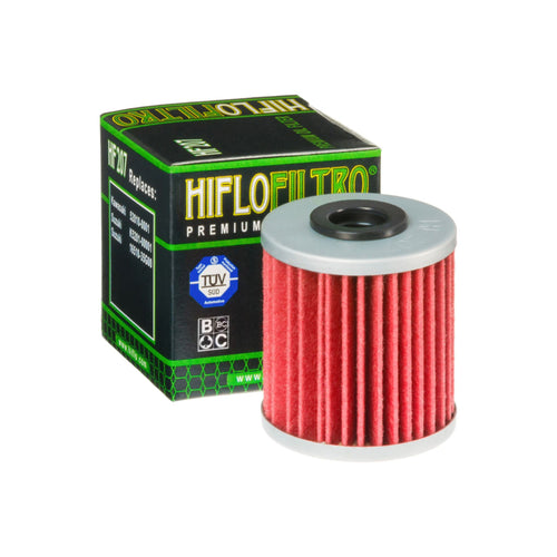 Hiflofiltro HF207 Motorcycle Oil Filter for Kawasaki, Suzuki, Beta Bikes_1