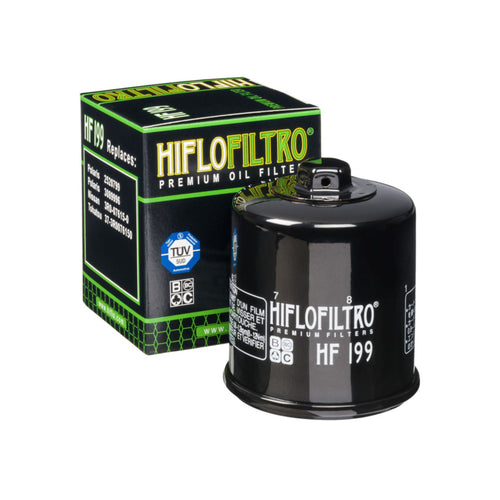 Hiflofiltro HF199 Motorcycle Oil Filter for Polaris, Indian Scout & ATV_1