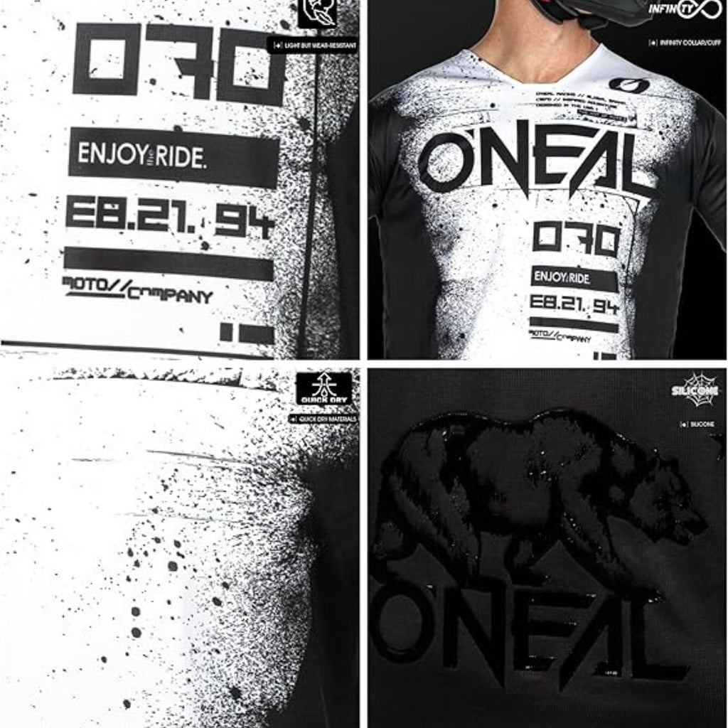 ONEAL CH-24 Motorcycle Motocross Jersey & Pants Riding Gear Suit - 872366