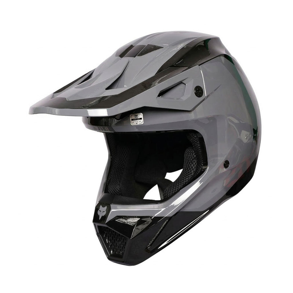 FOX V1 Solid Dark Shadow Grey MIPS DOT/ECE Off Road Motorcycle Motocross Helmet_1