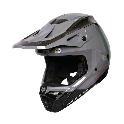FOX V1 Solid Dark Shadow Grey MIPS DOT/ECE Off Road Motorcycle Motocross Helmet_1