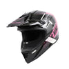 509 Kids/Youth Motocross Dirt Bike/Off Road Riding Safety Helmet Pink & Black_1