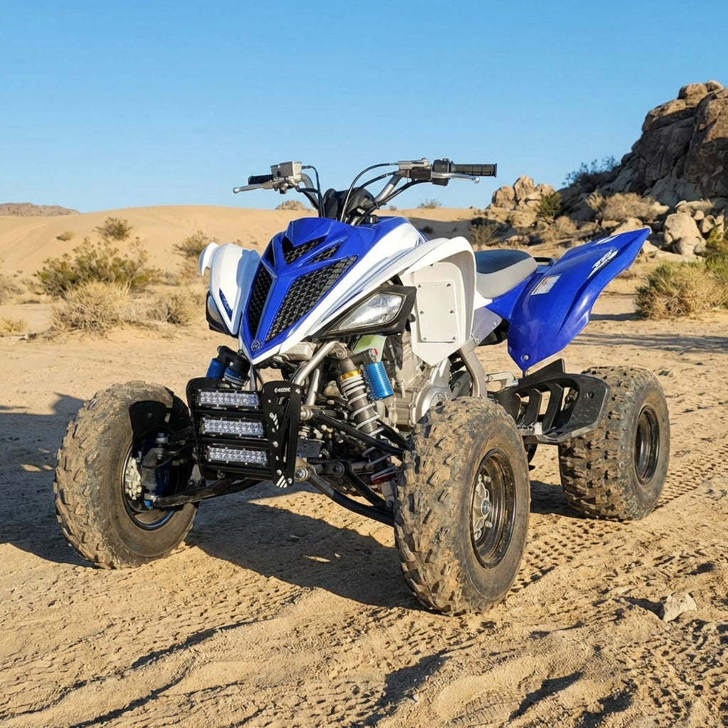 Yamaha Raptor 700 / 700R Front Bumper LED Light Bar Kit (2013–2026)_10