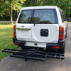 Heavy Duty Motorcycle Hitch Carrier with Ramp & Anti Tilt Lock - 861218
