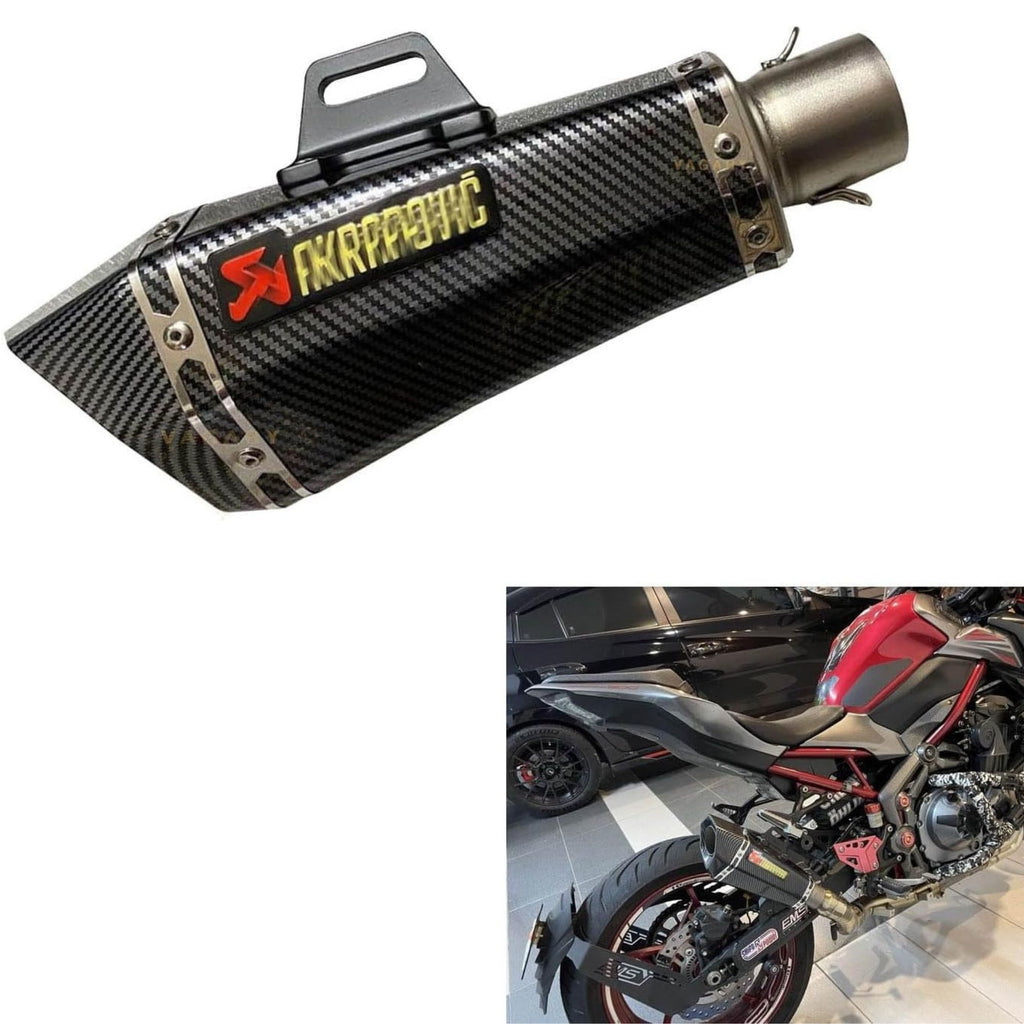 Universal Akrapovic Exhaust A07 Carbon Fibre with DB Killer Muffler - 875669_4