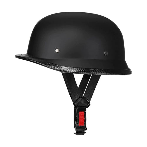 Open Face Scooter Helmet-black