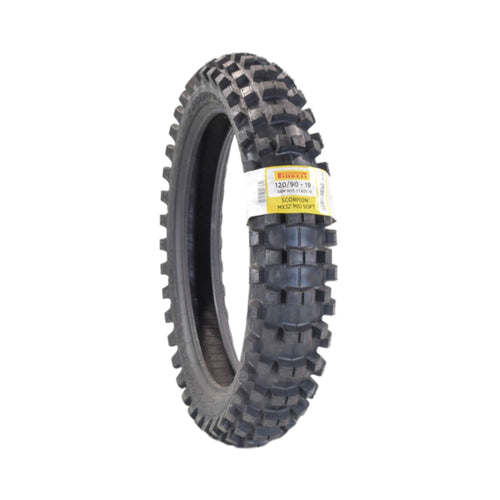 Pirelli Scorpion MX32 Mid-Soft Motocross 120/90-19 NHS (66M) Off Road Rear Tyre