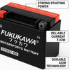 Fukukawa YTX12-BS 12V 10Ah Sealed AGM Motorcycle Battery_7