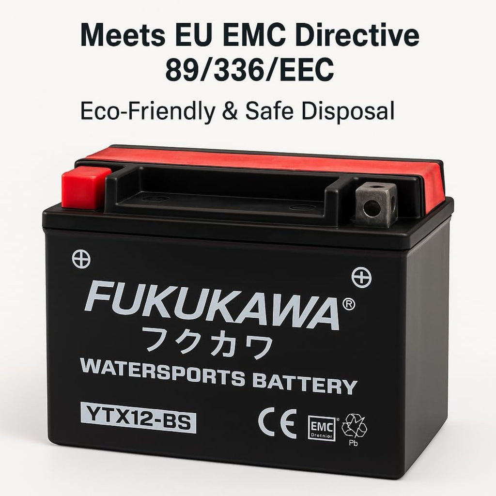 Fukukawa YTX12-BS 12V 10Ah Sealed AGM Motorcycle Battery_8