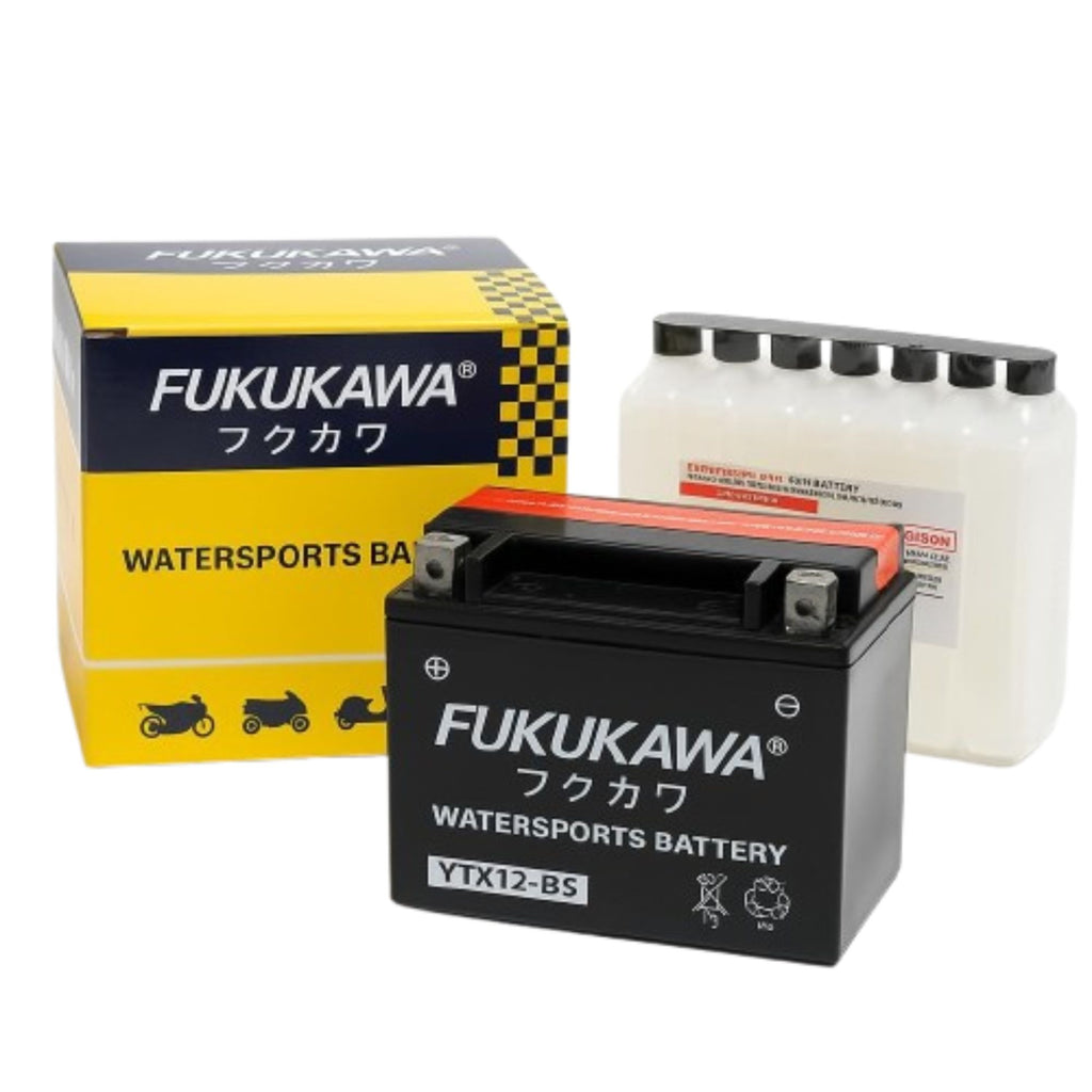 Fukukawa YTX12-BS 12V 10Ah Sealed AGM Motorcycle Battery_1