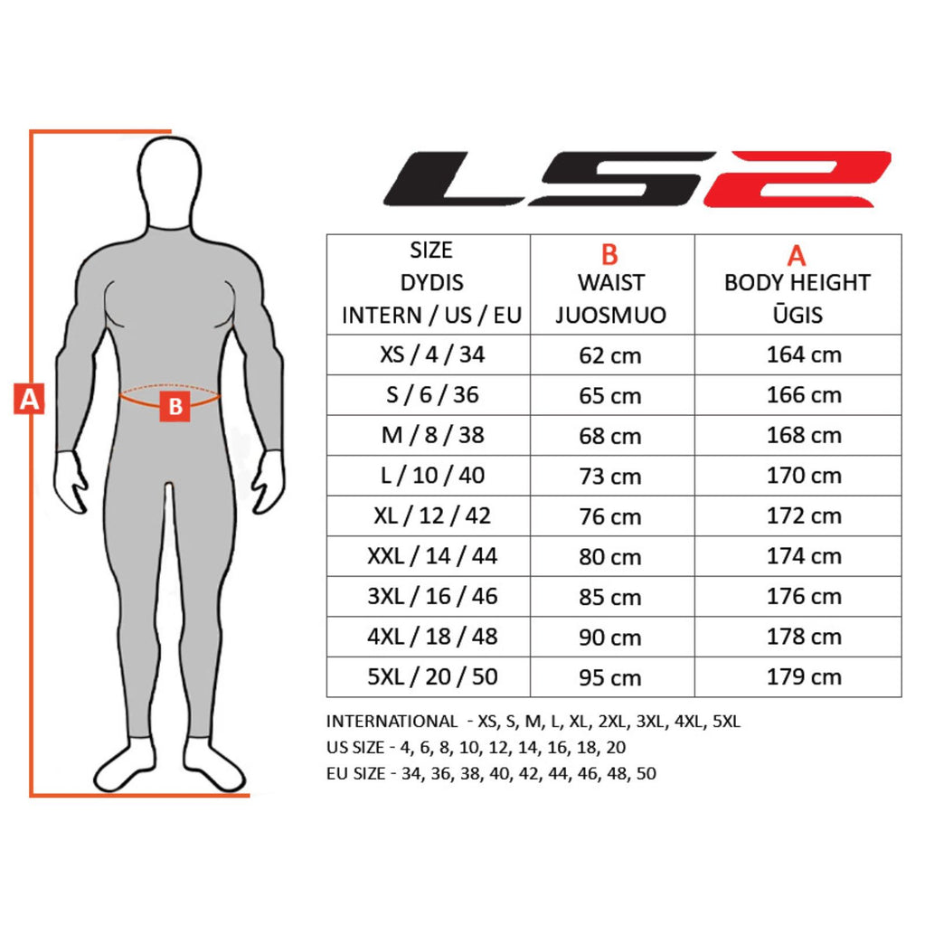 LS2 Bradford Men’s Motorcycle Jeans with CE Knee Protectors_4
