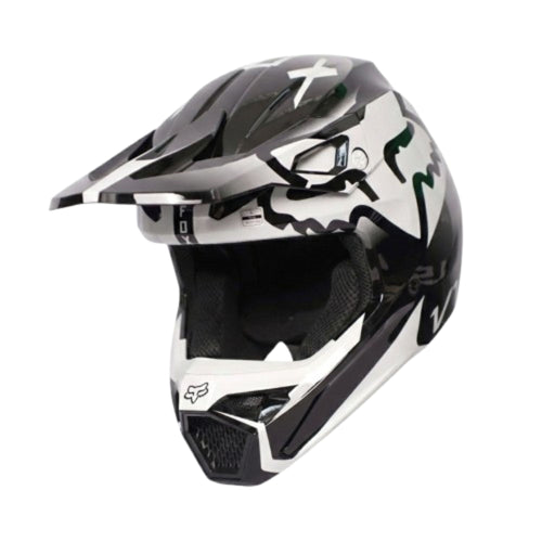 FOX Racing V1 Supreme Motocross Off Road Dirt Bike Motorcycle Helmet_1