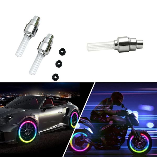 Motorcycle/Sports Bike Tire Valve LED Bile Lights_4