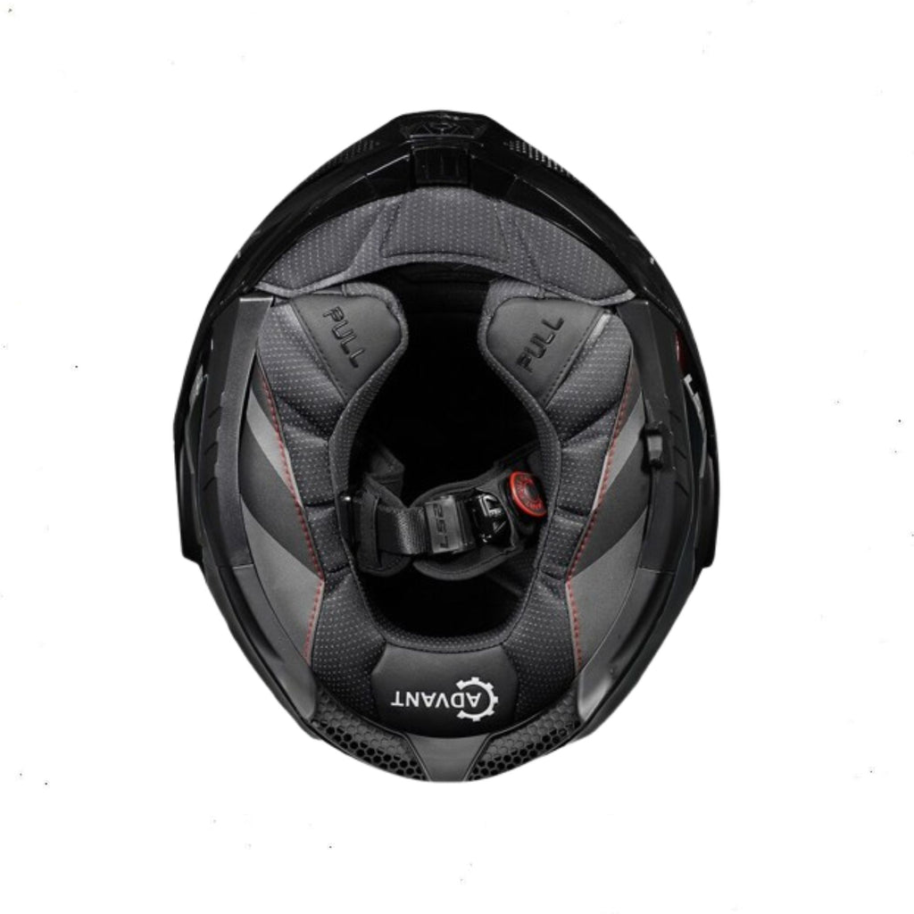 LS2 FF901 Advant X Carbon Motorcycle Premium Modular Helmet -  609287_3