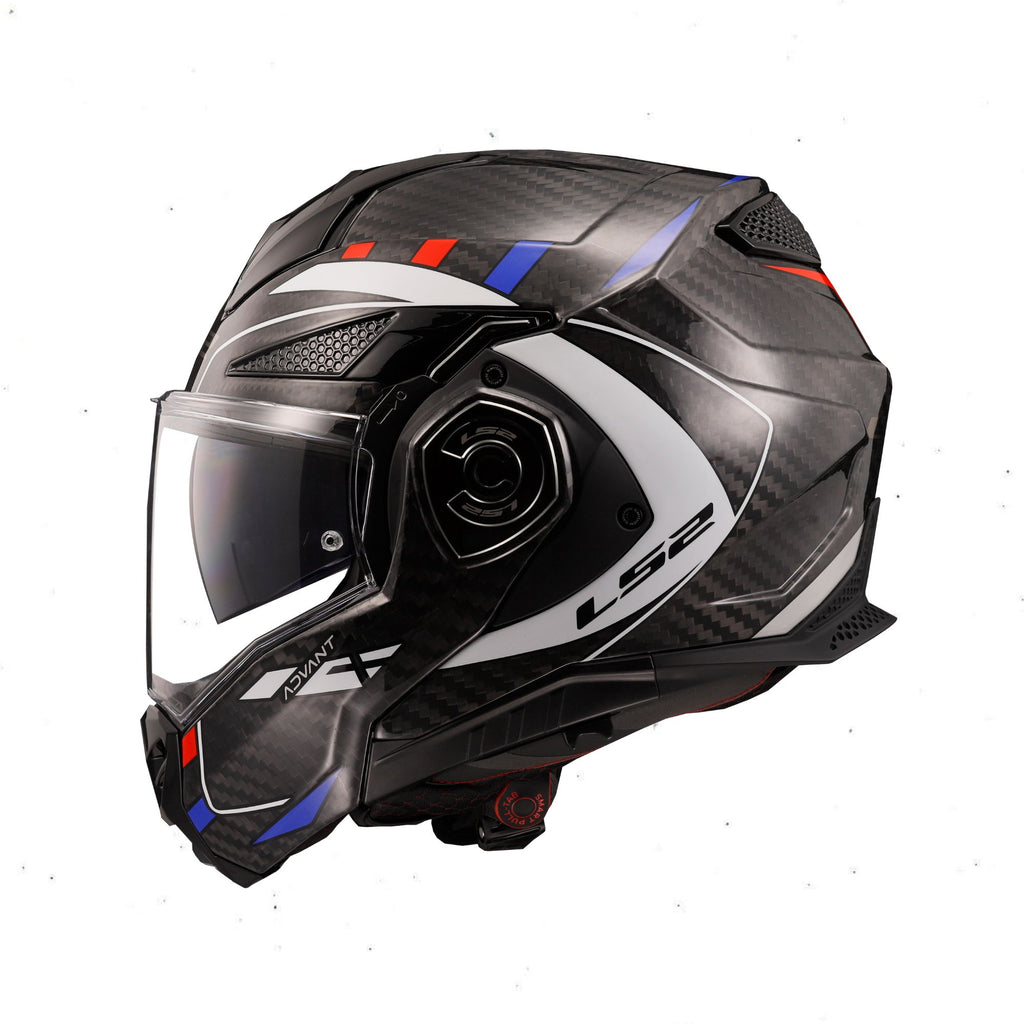 LS2 FF901 Advant X Carbon Convertible Helmet Gloss White Blue 06 - 609302_4