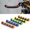 Motorcycle & Bikes Flexible Soft Silicone Rubber Handle Grip - 59805_6