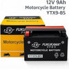 Fukukawa YTX9-BS 12V 8Ah Motorcycle Battery Sealed AGM - EB11238968