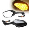 Honda CBR1000 2008-12 Mirror Set Clear Lens (Pair, OEM-fit, LED-ready)_3