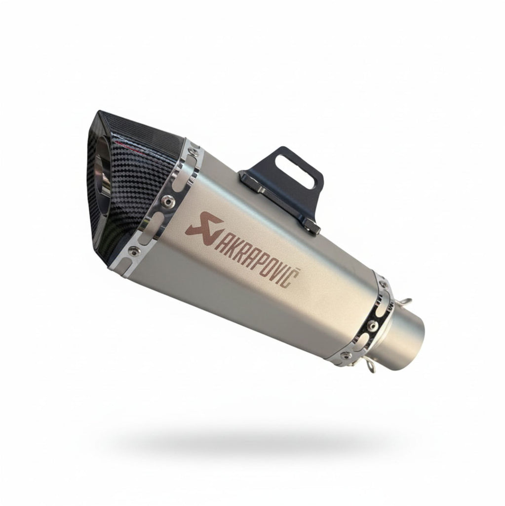 Akrapovic F16 Silver Carbon Exhaust Slip-On Performance X1_1
