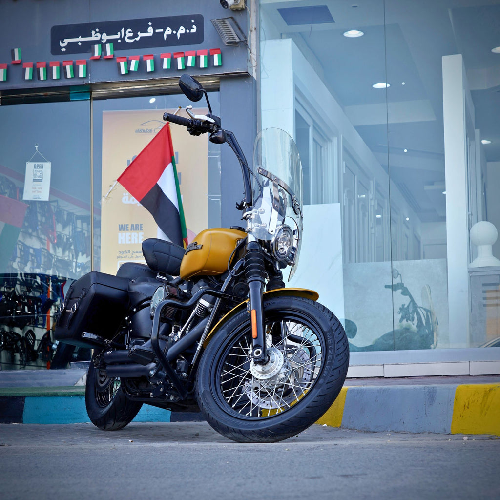 Used 2019 Harley Street Bob GCC for Sale In Abudhabi, Contact - 0555546678