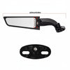 PROTAPER Universal Folding Motorcycle Adjustable Sport Rear View Mirror Pair_3