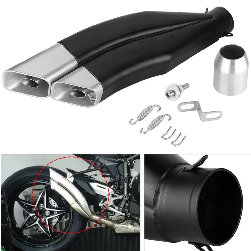Universal Motorcycles Exhaust With Double Head A66 - 875593