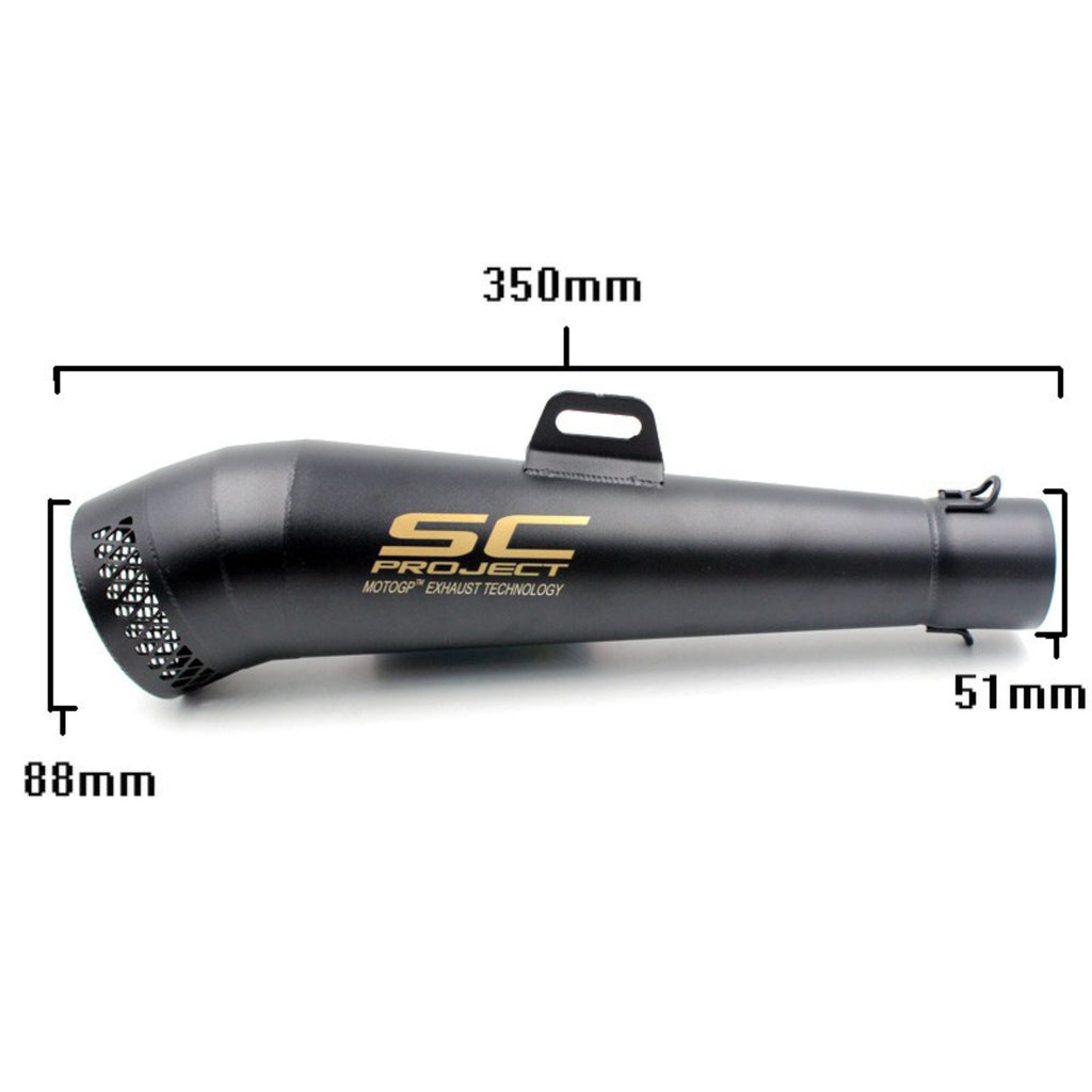 SC Project Full Exhaust Motorcycle Silencer for Sportbike B45 - 875594