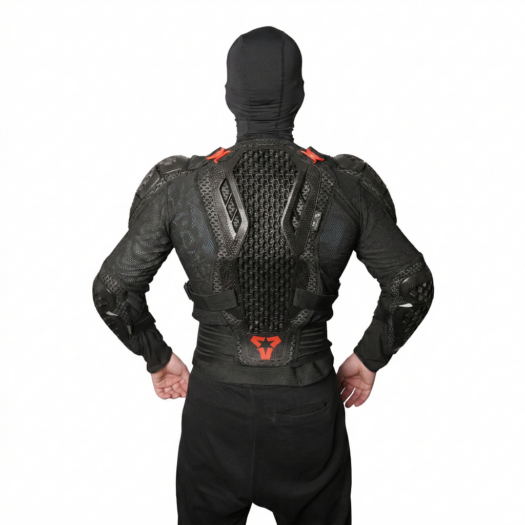 Vemar Motorcycle Armor Vest All Season Chest & Back Protective Motocross Gear - 200208