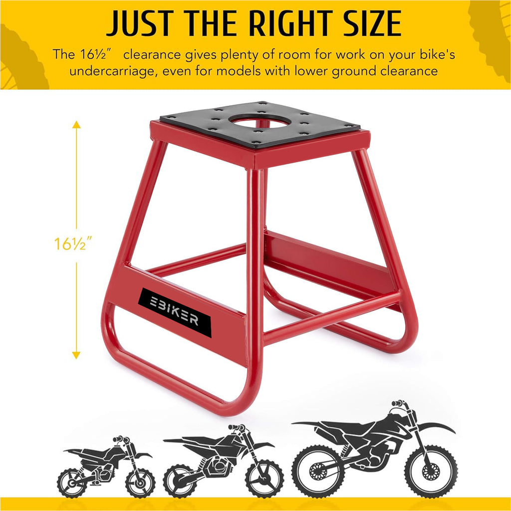 Heavy Duty Motocross Dirtbike Maintenance Motorcycle Box Stand - 861210