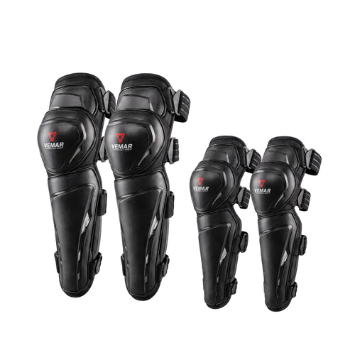 VEMAR E-27 Motorcycle Knee & Elbow Protector 4-Piece Set_1