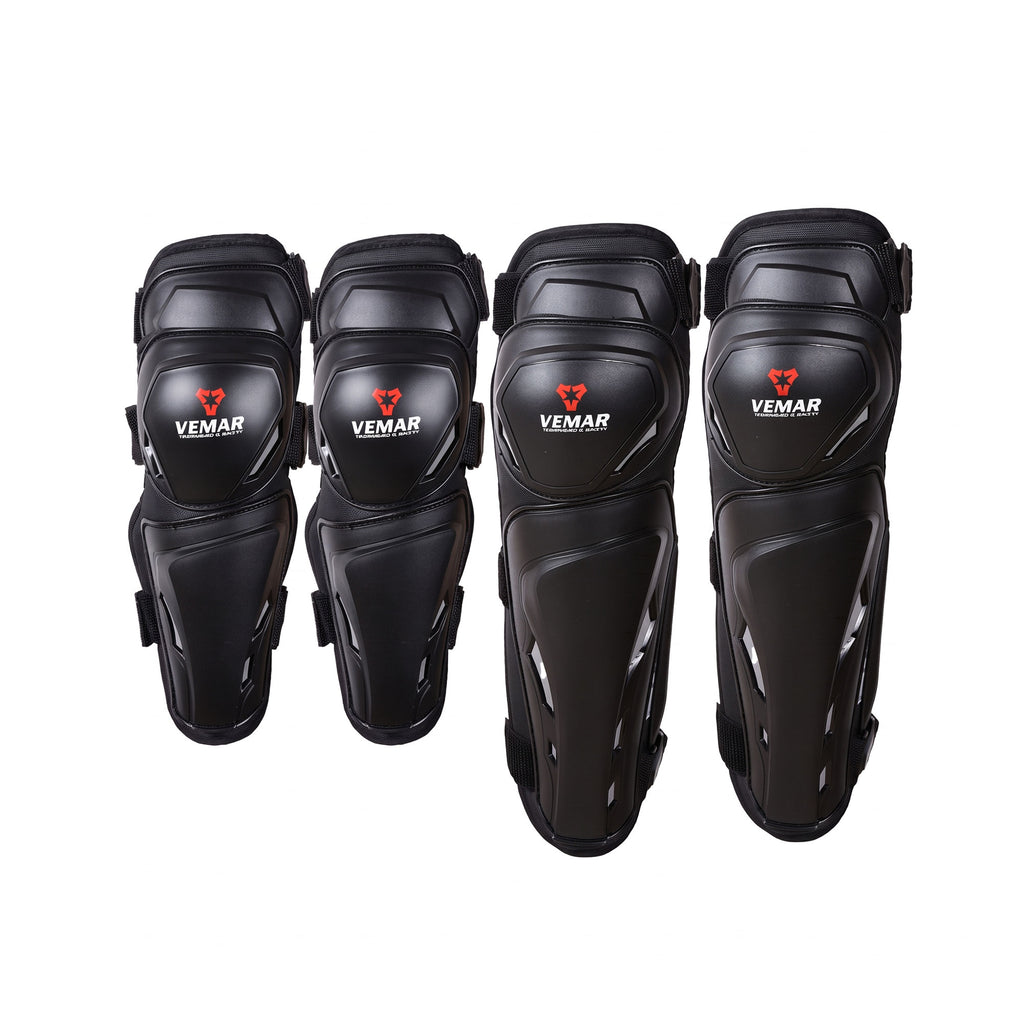 VEMAR E-27 Motorcycle Knee & Elbow Protector 4-Piece Set_2