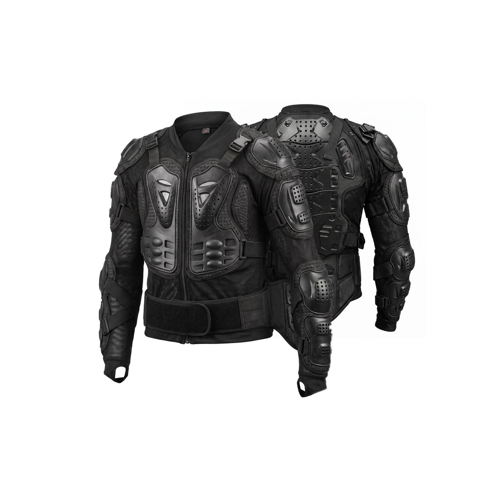 VEMAR S-161 Motorcycle Body Armor Chest & Back Protector Black_3