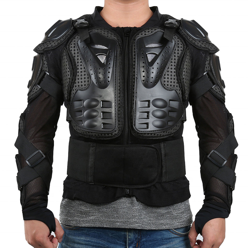 VEMAR S-161 Motorcycle Body Armor Chest & Back Protector Black_5
