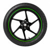 KEITI Fluorescent Motorcycle Wheel Rim Stripes, High Visibility Brake Line - 845544
