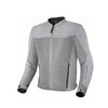 SHIMA OPENAIR Men's Grey Mesh Motorcycle Riding Jacket_1