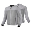 SHIMA OPENAIR Men's Grey Mesh Motorcycle Riding Jacket_3