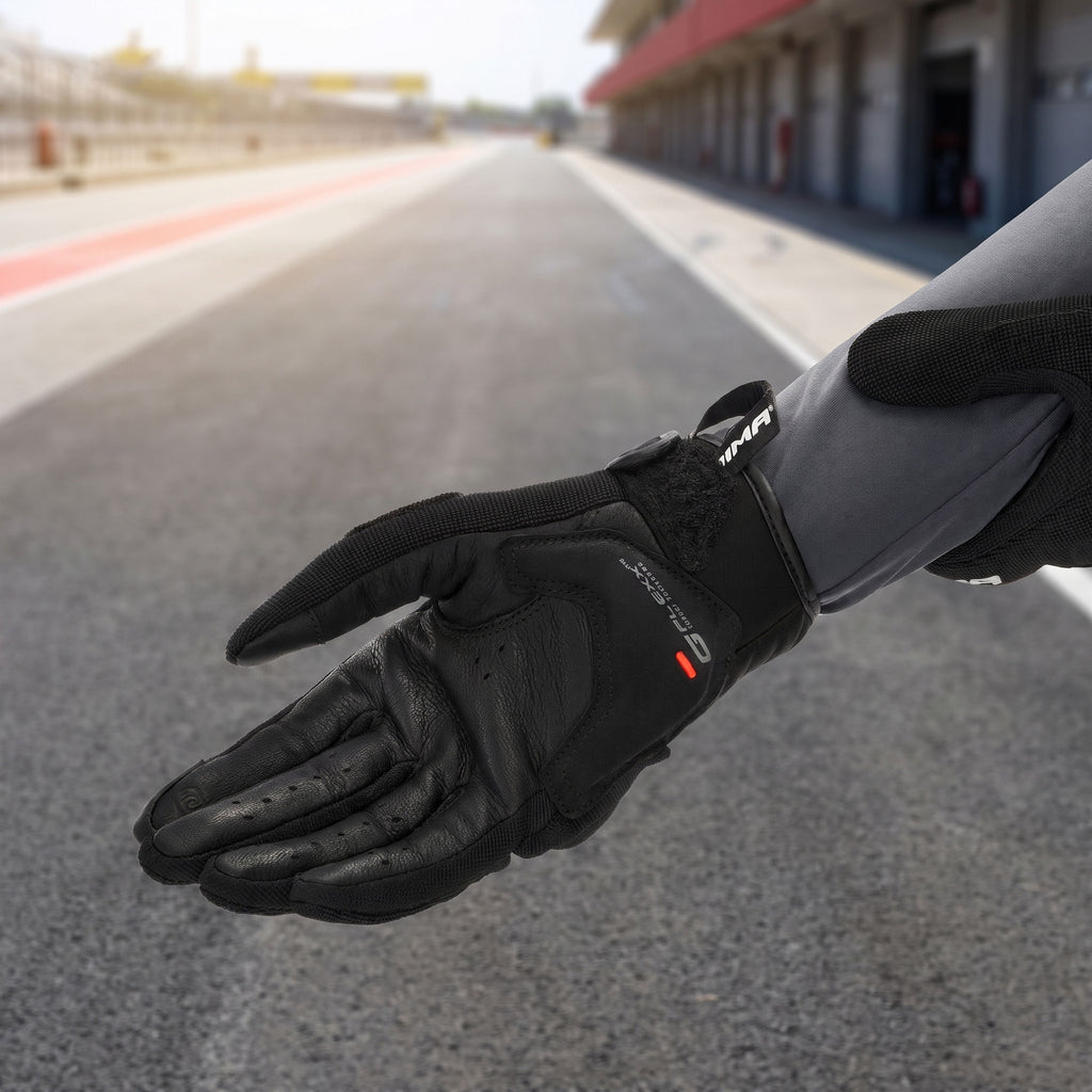 SHIMA Sonic Motorcycle Gloves Black/White for Man & Women_8