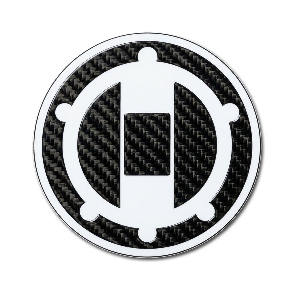 KEITI Carbon Fiber/Black Tank Cap Protector for GSX-R, Hayabusa, Bandit & SV Series_1