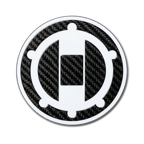 KEITI Carbon Fiber/Black Tank Cap Protector for GSX-R, Hayabusa, Bandit & SV Series_1
