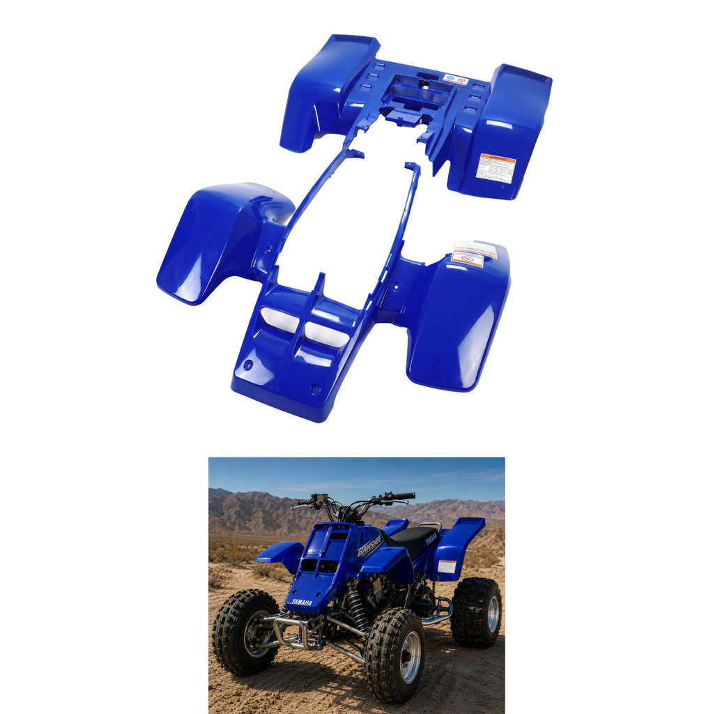 Yamaha Banshee 350 YFZ350 1987-2006 Blue Front Rear Plastics_2