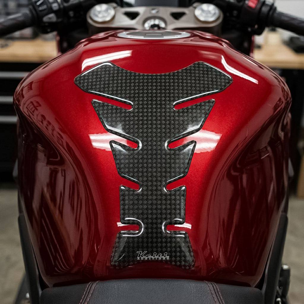 KEITI KT3300CF Carbon Fiber Motorcycle Tank Pad_2