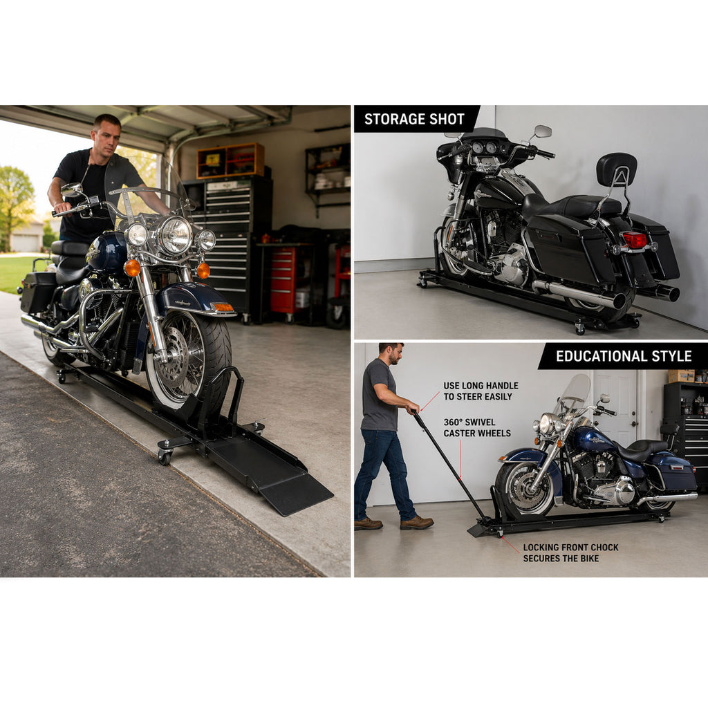Heavy Duty Motorcycle Gold Wing Dolly Stand/ Wheel Dolly Stand - 861221